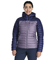 Rab Microlight Alpine - Daunenjacke mit Kapuze - Damen, Purple/Blue