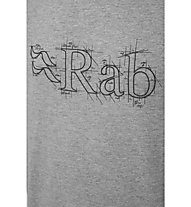 Rab Stance Sketch SS - T-shirt - uomo, Grey