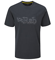 Rab Stance Sketch SS - T-shirt - uomo, Dark Blue