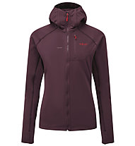 Rab Superflux - Kapuzenpullover - Damen, Bordeaux