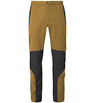 Rab Torque - pantaloni alpinismo - uomo, Dark Yellow/Black