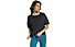 Reebok TS Perforated Mesh - T-shirt fitenss - donna, Black