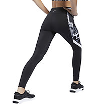 Reebok Workout Ready MYT AOP - pantaloni fitness - donna, Black