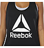 Reebok Workout Ready Supremium 2.0 - top fitness - donna, Black