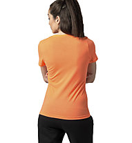 Reebok Workout Ready Supremium - T-shirt donna, Light Orange