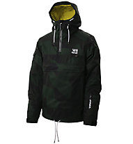 Rehall Carl-R - giacca sci freeride e snowboard - uomo, Black/Green