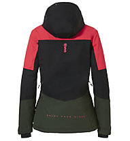 Rehall Cassy W - giacca da sci - donna, Red/Black/Green