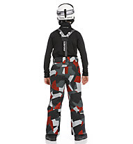 Rehall Digger - pantaloni da sci - bambino, Red/Black/Grey