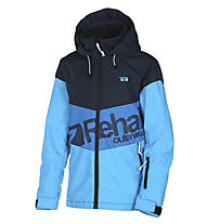 Rehall Ried - giacca snowboard - bambino, Blue/Light Blue