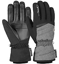 Reusch Lenda R-TEX® XT - guanti da sci - donna, Black/Grey