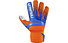 Reusch Prisma SG Finger Support - guanti da portiere, Orange/Blue