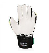 Reusch Waorani SG Finger Support Junior - guanti portiere bambino, White/Green