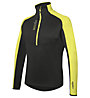rh+ Kyril M - felpa in pile - uomo, Black/Yellow
