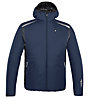 rh+ Pack Blend Hooded Jacket Herren Thermoskijacke mit Kapuze, Blue/Anthracite