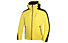 rh+ Rider Jacket Herren Skijacke mit Kapuze, Light Yellow/Royal
