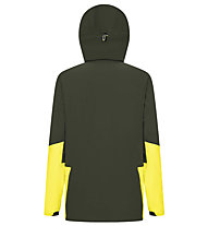 Rock Experience Fanatic Padded M - giacca da sci - uomo, Black/Yellow