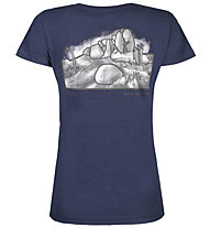 Rock Experience Metamorfosi Ss W - t-shirt trekking - donna, Blue