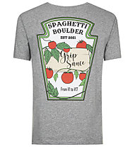 Rock Experience Spaghetti Lover P. 1 SS - T-shirt - uomo, Grey