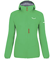 Salewa Agner 2 Ptx 3L - Hardshelljacke - Damen, Green/Red/White