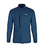 Salewa Alpine Hemp - camicia a maniche lunghe - uomo, Blue/Black