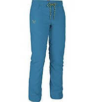 Salewa Batajan Dry'ton - pantaloni lunghi arrampicata - donna, Light Blue