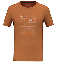 Salewa Eagle Pack Dry M - T-shirt - uomo, Orange