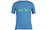 Salewa Graphic Dry K S/S - Kinder-T-Shirt, Blue