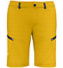 Salewa M Alpine Hemp Cargo - pantaloni corti arrampicata - uomo, Yellow/Black/White