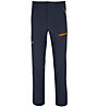Salewa M Terminal - pantaloni trekking - uomo, Dark Blue/Orange