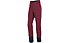 Salewa Ortles 2 - pantaloni lunghi softshell - donna, Dark Red