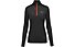 Salewa Ortles Dry/Wo - Langarm-Shirt mit Reißverschluss - Damen, Black/Red