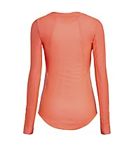 Salewa Pedroc Print Dry - Langarm-Shirt Bergsport - Damen, Orange