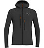 Salewa Puez 2 Durastretch - giacca softshell con cappuccio - uomo, Black/Black/Grey/Orange