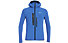 Salewa Puez 2 Durastretch - giacca softshell con cappuccio - uomo, Light Blue/Black/Orange