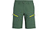 Salewa Puez DRY - pantaloni corti trekking - uomo, Green/Yellow