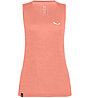 Salewa Puez Graphik Dry - Trägershirt Bergsport - Damen, Light Pink/White