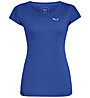 Salewa Puez Melange Dry - T-Shirt Kurzarm - Damen, Blue/White