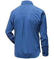 Salewa Puez Minicheck Dry - Langarmhemd Bergsport - Herren, Blue