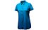 Salewa Puez Minicheck Dry - camicia a maniche corte - donna, Light Blue