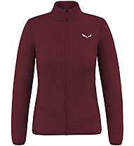 Salewa Puez Rocca Pl W - Fleecejacket - Damen, Dark Red