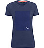 Salewa Pure Box Dry W - T-shirt - donna, Blue/Blue