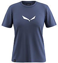 Salewa Solid Dri-Release - T-Shirt Bergsport - Damen, Blue/White