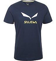Salewa Solidlogo - T-Shirt arrampicata - uomo, Blue