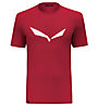 Salewa Solidlogo Dri-Release - T-shirt trekking - uomo, Red/White/Red