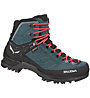 Salewa Mtn Trainer Mid GTX - scarpe da trekking - donna, Blue/Red