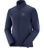 Salomon Discovery Layer - giacca in pile - uomo, Blue