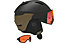 Salomon Driver - casco sci, Black/Brown