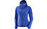 Salomon Elevate FZ Midlayer W - giacca running con cappuccio - donna, Blue