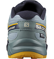 Salomon SPEEDCROSS CLIMASALOMON™ WATERPROOF – scarpe trailrunning – bambino , Light Grey/Yellow 