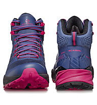 Scarpa Rush Mid GTX W - scarpe da trekking - donna , Blue/Pink